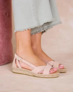 Espadrilles-Polin et moi Espadrille plate Flavie Sable