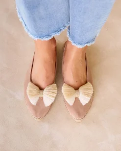Espadrilles-Polin et moi Espadrille Pompon Moon Taupe