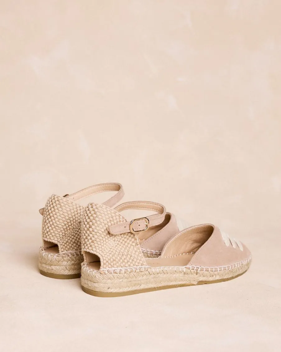 Espadrilles-Polin et moi Espadrilles à bretelles Melinda Taupe