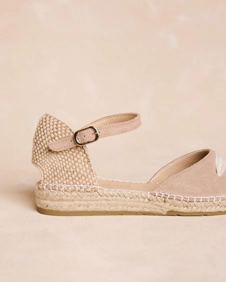Espadrilles-Polin et moi Espadrilles à bretelles Melinda Taupe