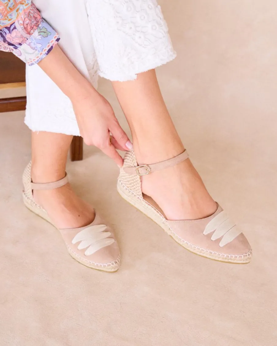 Espadrilles-Polin et moi Espadrilles à bretelles Melinda Taupe