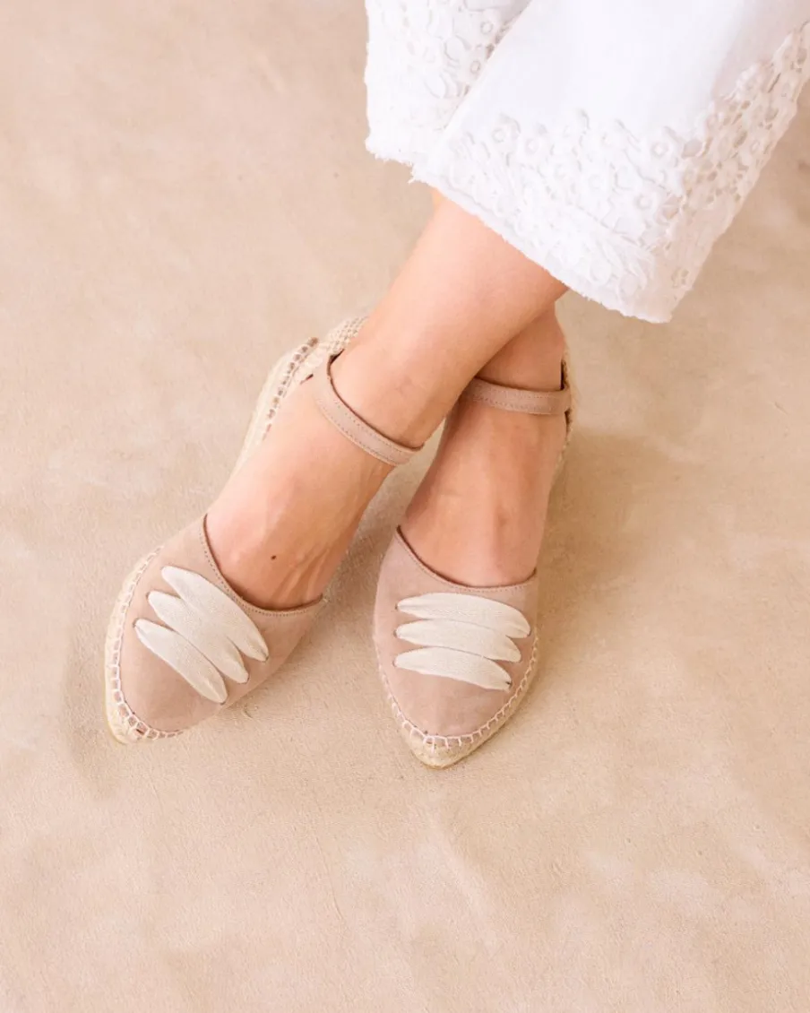 Espadrilles-Polin et moi Espadrilles à bretelles Melinda Taupe