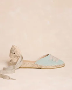 Espadrilles-Polin et moi Espadrilles à lanières Ludovica Eucalyptus