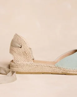 Espadrilles-Polin et moi Espadrilles à lanières Ludovica Eucalyptus