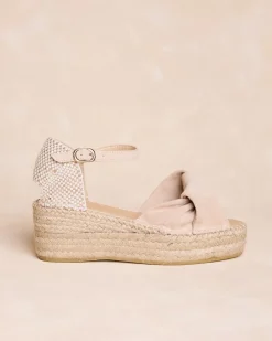 Espadrilles-Polin et moi Faustine Knot Espadrille Sable