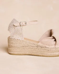 Espadrilles-Polin et moi Faustine Knot Espadrille Sable