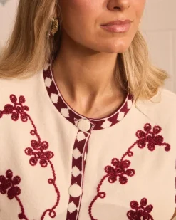 Maternité|Blazer Et Vestes-Polin et moi Gilet Zelinda imprimer Cru