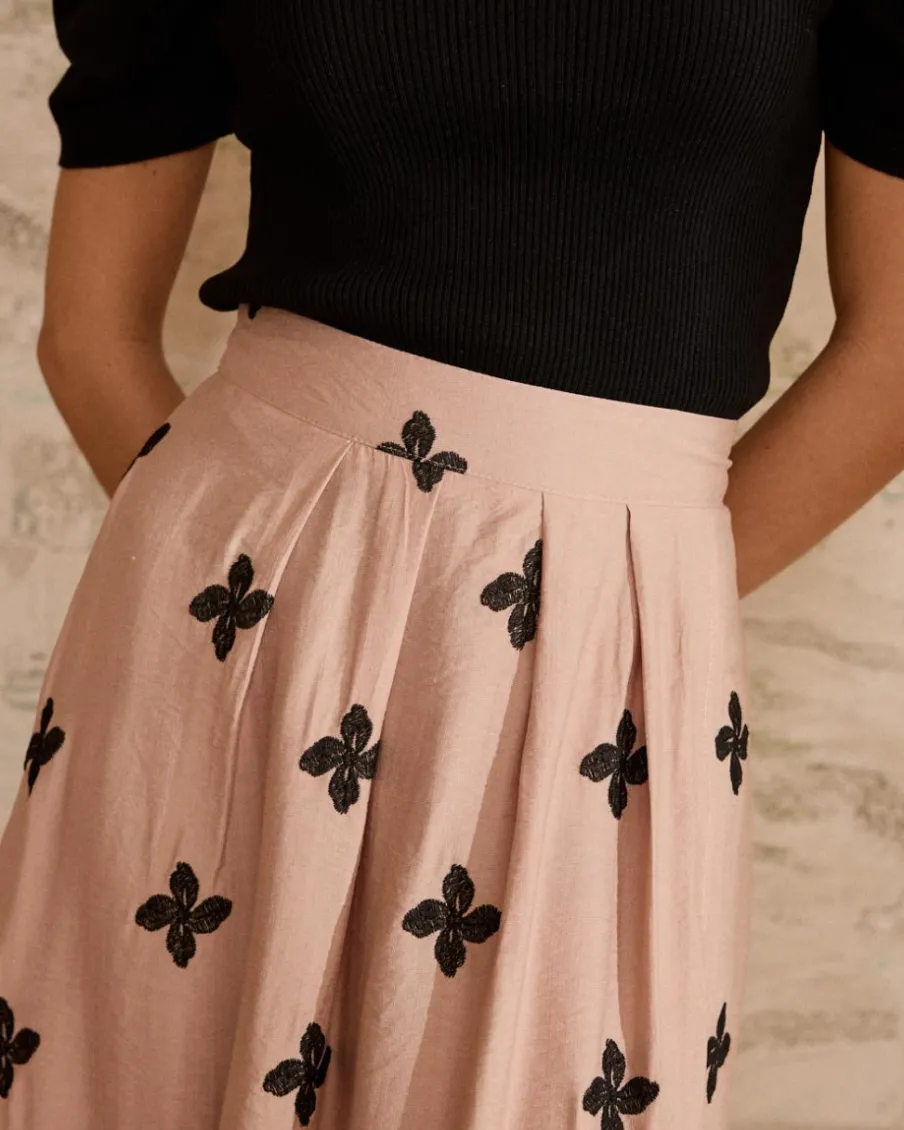 Jupes-Polin et moi Jupe Janelle Flower beige