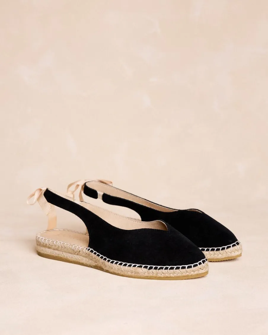 Espadrilles-Polin et moi Kaia Bow Espadrille noir