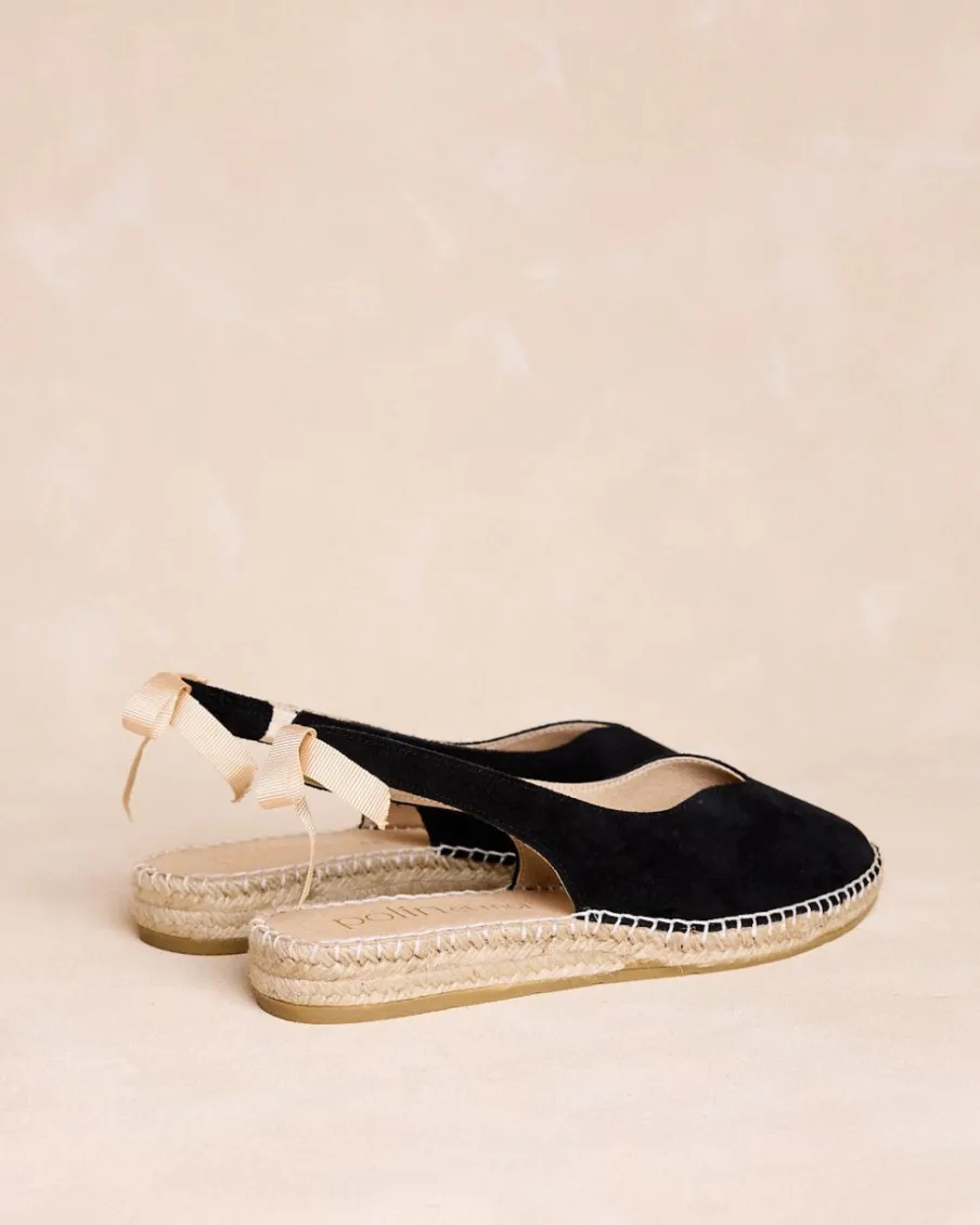Espadrilles-Polin et moi Kaia Bow Espadrille noir