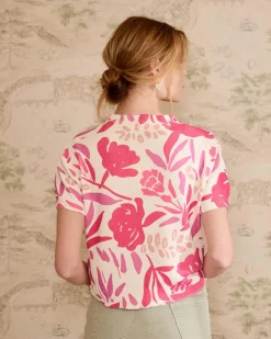 T-shirts Et Hauts-Polin et moi Les imprimer Quelda Fuchsia