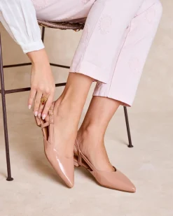 Danseurs-Polin et moi Lonna Escarpins Ballerines beige