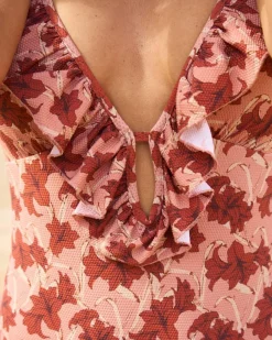 Bain-Polin et moi Maillot de bain Teresitas Bow Rose