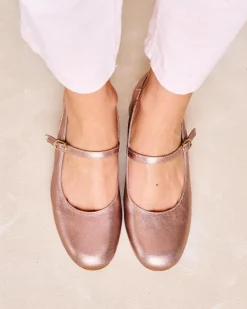 Talons Hauts-Polin et moi Mary Jane Cesia Talon Bronze