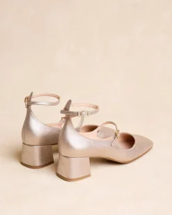 Talons Hauts-Polin et moi Mary Jane Ilia argent