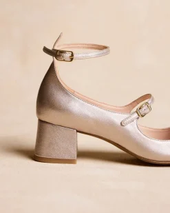 Talons Hauts-Polin et moi Mary Jane Ilia argent