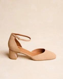 Talons Hauts-Polin et moi Mary Jane Kaia BEIGE