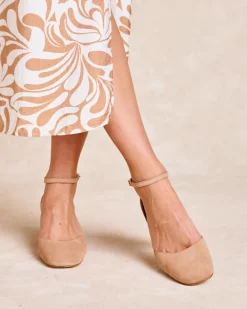 Talons Hauts-Polin et moi Mary Jane Kaia BEIGE