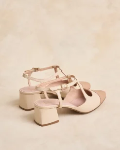 Talons Hauts-Polin et moi Mary Jane Punta Amina Nu