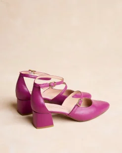 Talons Hauts-Polin et moi Mary Jane Tiras Leena Pourpre