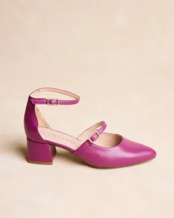 Talons Hauts-Polin et moi Mary Jane Tiras Leena Pourpre