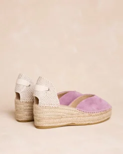 Espadrilles-Polin et moi Meli Heart Espadrille Lilas