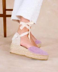 Espadrilles-Polin et moi Meli Heart Espadrille Lilas