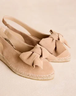 Espadrilles-Polin et moi Ninon Bow Espadrille beige