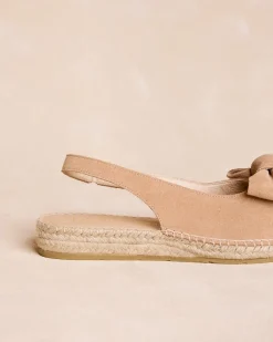Espadrilles-Polin et moi Ninon Bow Espadrille beige