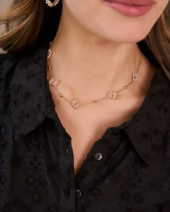 Joaillerie-Polin et moi Pendentif Fleur Vénus Rose