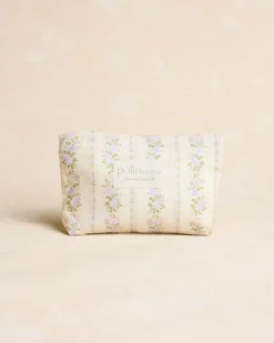 Domicile-Polin et moi Petite trousse de toilette Selenia Flowers MAUVE