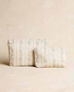 Domicile-Polin et moi Petite trousse de toilette Selenia Flowers MAUVE