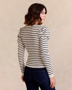 Point|Cardigans Et Pulls-Polin et moi Pull à rayures Lupita Cru