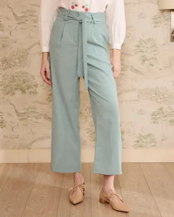 Pantalon-Polin et moi Quelina Pantalon Noeud Vertd’eau