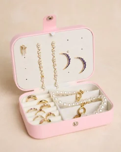 Domicile-Polin et moi Rectangulaire lisse bijoutier ROSE