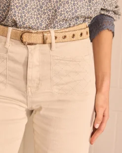 Pantalon-Polin et moi Renata Pantalon en denim beige