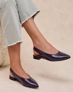 Danseurs-Polin et moi Renilea Tip Slingback Pourpre