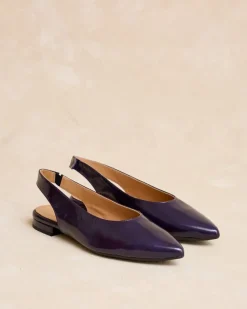 Danseurs-Polin et moi Renilea Tip Slingback Pourpre
