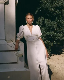 Mariée-Polin et moi Robe Cala Mariée blanc
