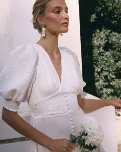 Mariée-Polin et moi Robe Cala Mariée blanc