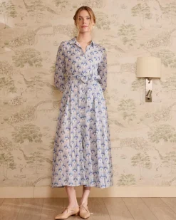 Robes Et Combinaisons-Polin et moi Robe chemise en jean Bethsabe denim