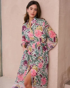 Maternité|Robes Et Combinaisons-Polin et moi Robe chemise Geraldine Vertémeraude