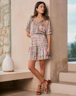 Robes Et Combinaisons-Polin et moi Robe courte Eleanor Cru