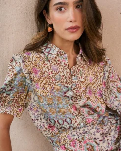 Robes Et Combinaisons-Polin et moi Robe courte Eleanor Cru