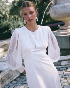 Mariée-Polin et moi Robe de mariée Azalea blanc