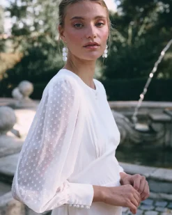 Mariée-Polin et moi Robe de mariée Azalea blanc