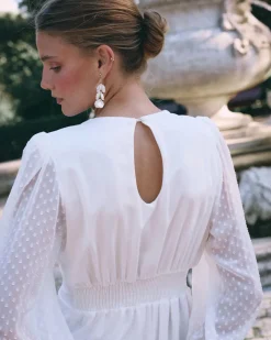 Mariée-Polin et moi Robe de mariée Azalea blanc