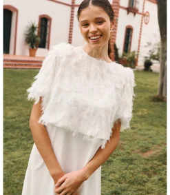 Mariée-Polin et moi Robe de mariée lavande blanc