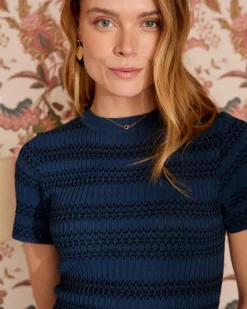 Maternité|Point-Polin et moi Robe en maille Liria Marin