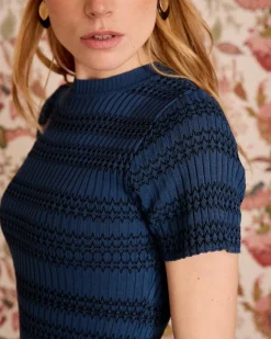 Maternité|Point-Polin et moi Robe en maille Liria Marin